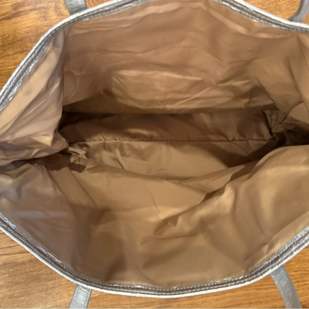 Michael Kors‎ Metallic Cotton Large Tote